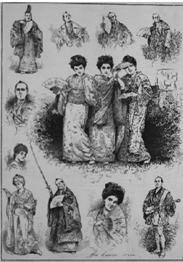1885 1st performance of the mikado